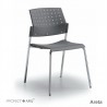 Silla Areta Estructura Cromada