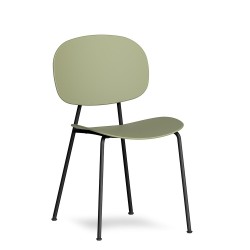 Silla Tondina estructura negro Infinitidesign
